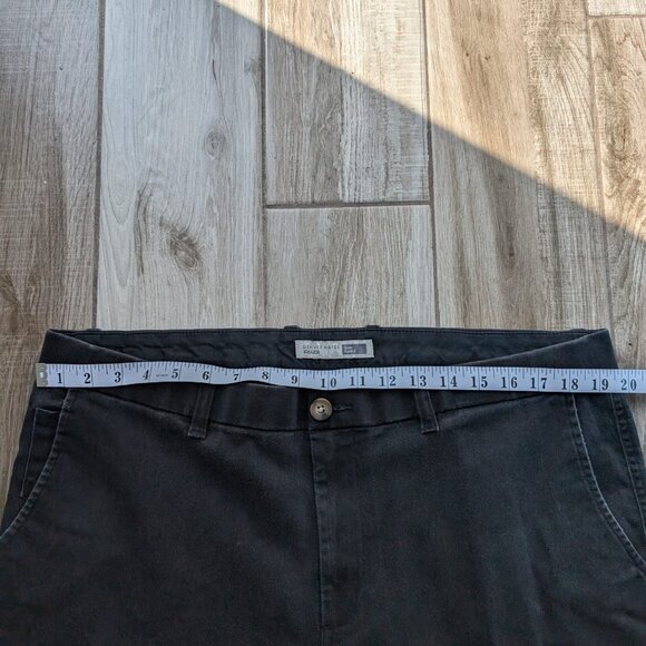 Denver Hayes Slim Black Khakis Pants Men’s 38x32 Cotton Stretch - Picture 6 of 8